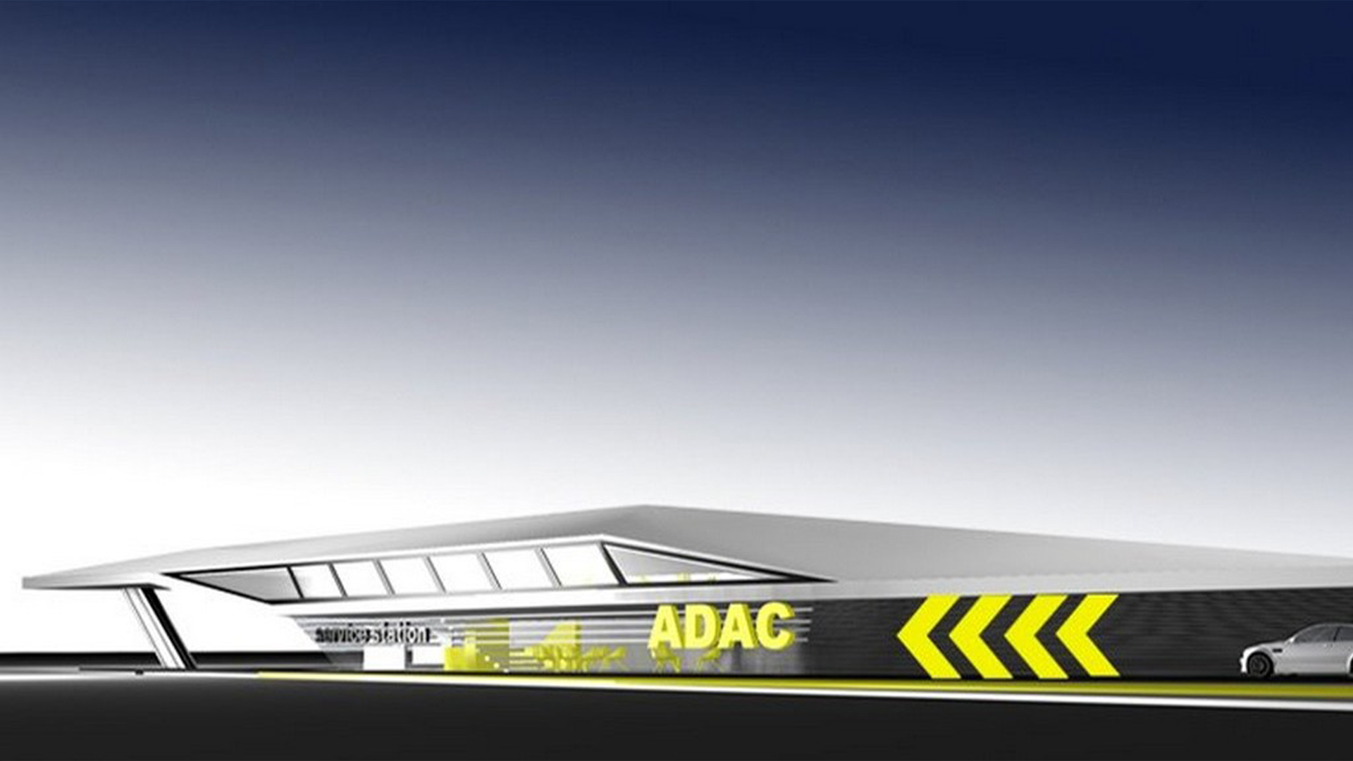 ADAC Service Station Rendering 5